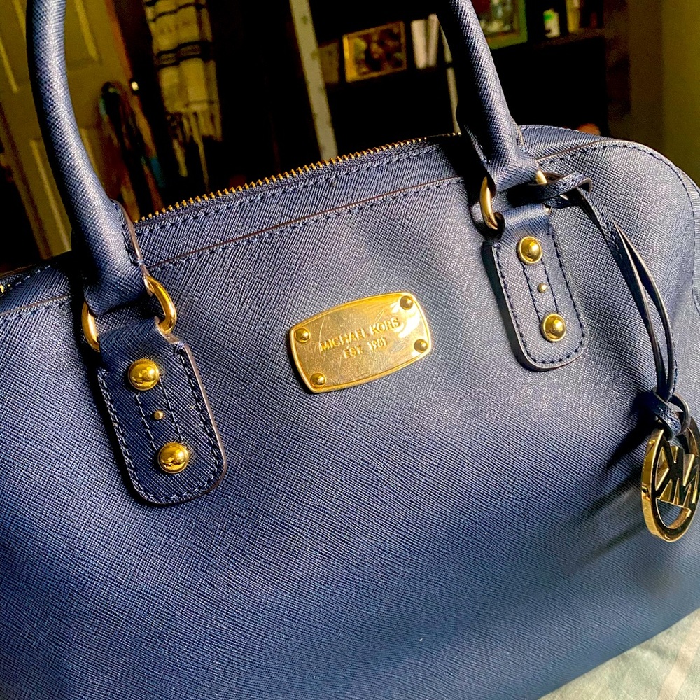 Navy Blue Micheal KORS Purse